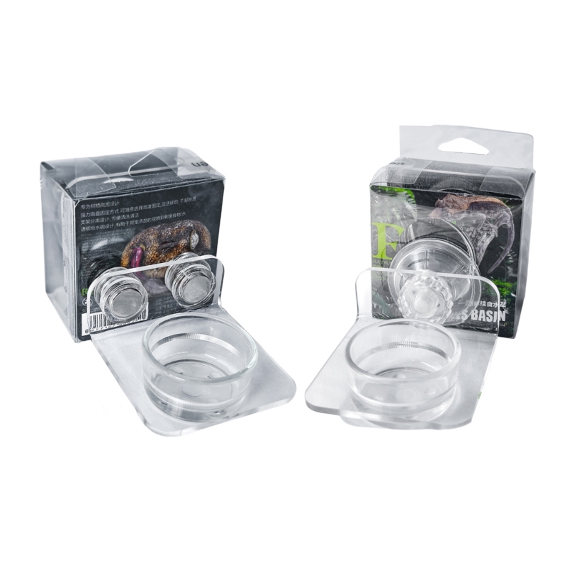 Water Dish Reptile - 367A Modern Hanging Dish Safe Feeding