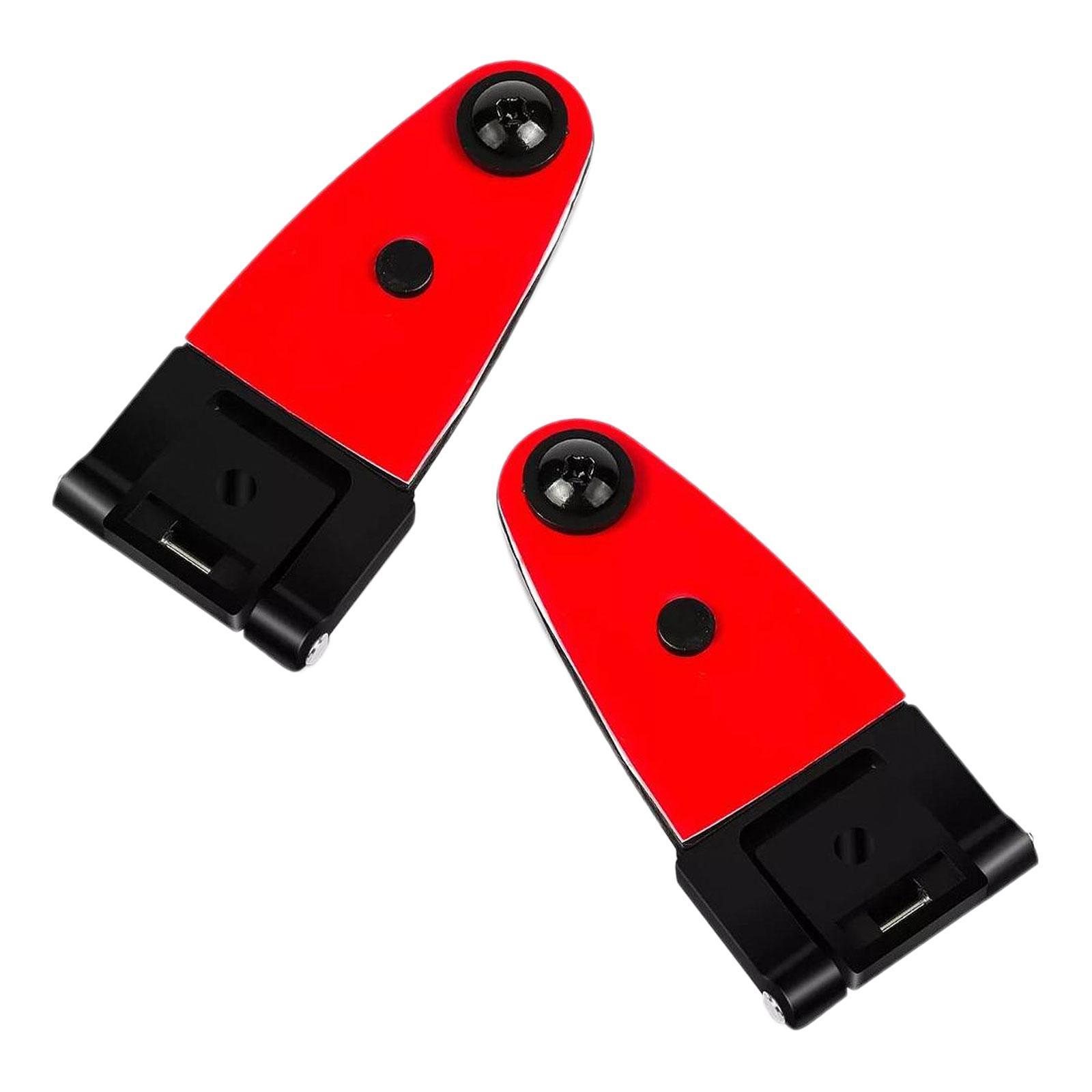 Glass Door Hinge - 2 Pieces Glass Rear Window Hinges