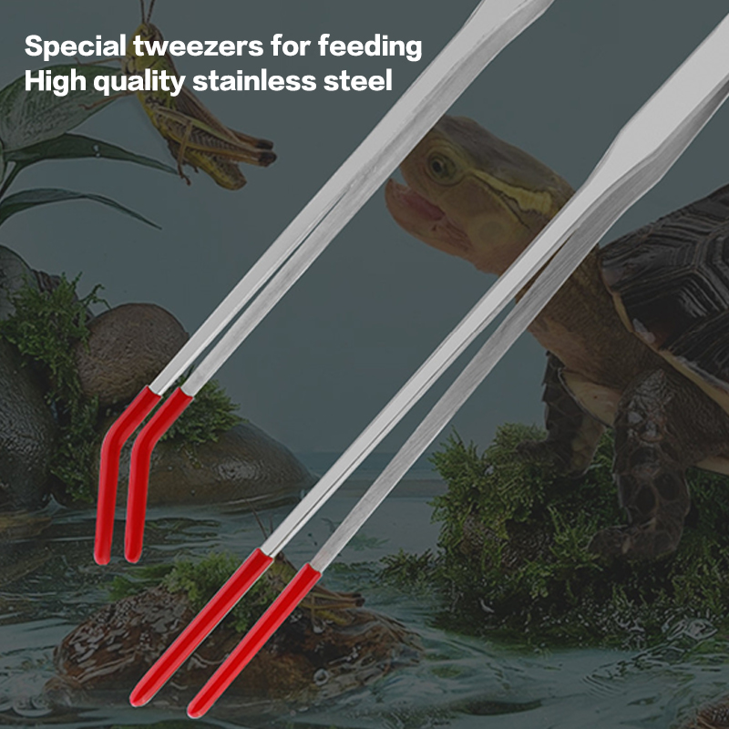 Stainless Steel Fish Tank Main - огляд і ціна Feeding Tong Stainless