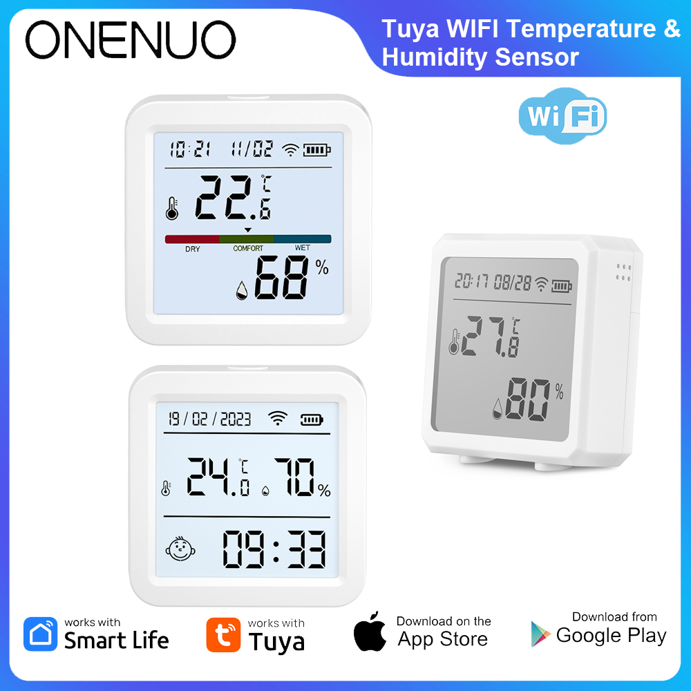 ONENUO Tuya WIFI Temperature H - огляд і ціна Digital Hygrometer Probe