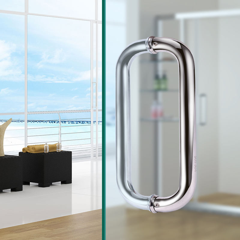 1 Pair Stainless Steel Glass D - огляд і ціна Glass Door Hinge