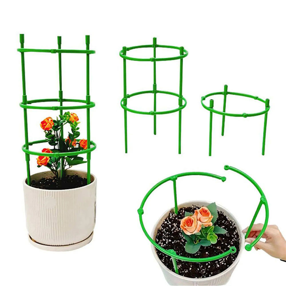 Half Round Plastic Plant Suppo - огляд і ціна Vine Climbing Plastic